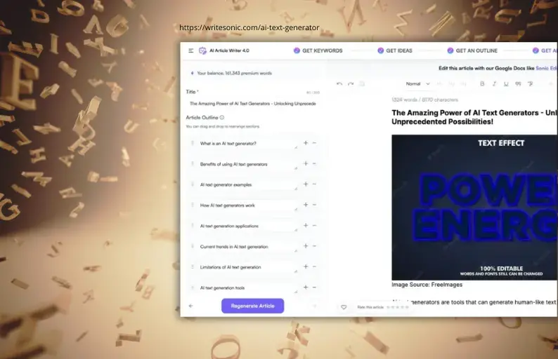 Writesonic: AI che scrive testi ottimizzati e senza plagio