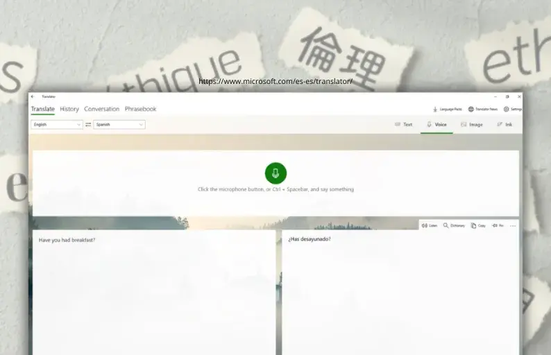 Microsoft Translator è uno strumento di intelligenza artificiale per la correzione e la traduzione del testo